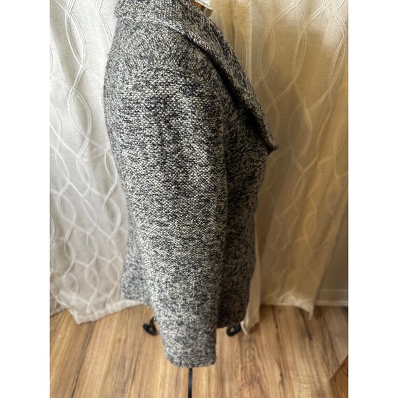 Vtg Elegant Wool Blend Womens Slimming Blazer Sz10 Dk Academia Whimsigoth Y2K - Picture 7 of 16